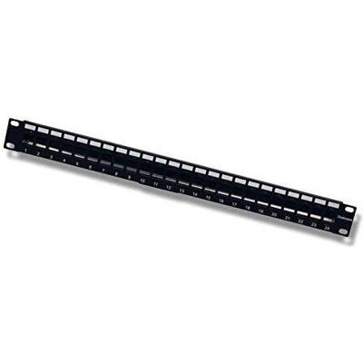 Intellinet Blank 24 Port Panel für 1U Keystone Jack 19 " mit einem Kabel-Veranstalter, Server Zubehör Intellinet Blank 24 Port Panel für 1U Keystone Jack 19 " mit einem Kabel-Veranstalter, Server Zubehör
