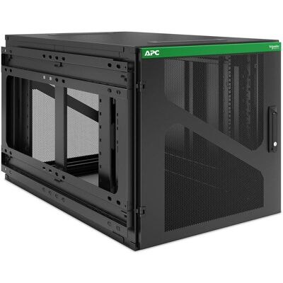 APC NetShelter 12U Wallmount Rack Enclosure Cabinet Side Mount UPS Depth (12 HE, 19 Zoll Rack), Serverschrank, Schwarz APC NetShelter 12U Wallmount Rack Enclosure Cabinet Side Mount UPS Depth (12 HE, 19 Zoll Rack), Serverschrank, Schwarz