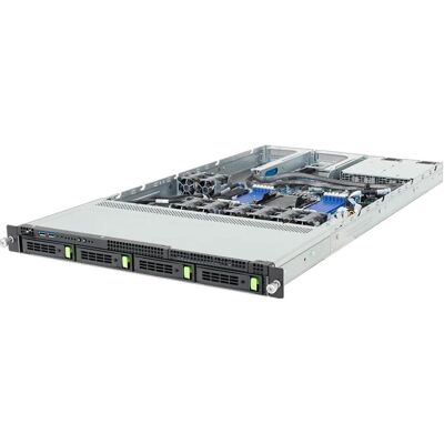 Gigabyte R164-AG0-AAV1 Rack Server 1U Single Sockel LGA-7529 6NR164AG0DR000AAV1, Server Barebone Gigabyte R164-AG0-AAV1 Rack Server 1U Single Sockel LGA-7529 6NR164AG0DR000AAV1, Server Barebone