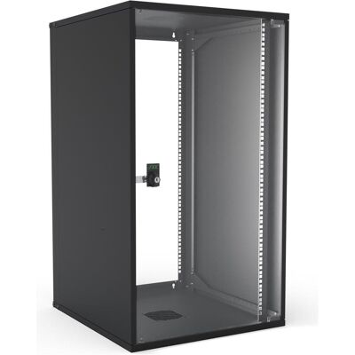 Enoc Economy Wandschrank 21HE W3 21-6-S (21 HE, 19 Zoll Rack), Serverschrank, Schwarz Enoc Economy Wandschrank 21HE W3 21-6-S (21 HE, 19 Zoll Rack), Serverschrank, Schwarz