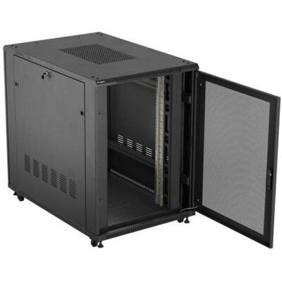 Lanberg RACK STEHENDER EINBAUSCHRANK 19 22U 800X1200 SCHWARZ PERFORIERTE TÜR (FLACHPACK) (22 HE, 19 Zoll Rack), Serverschrank, Schwarz Lanberg RACK STEHENDER EINBAUSCHRANK 19 22U 800X1200 SCHWARZ PERFORIERTE TÜR (FLACHPACK) (22 HE, 19 Zoll Rack), Serverschrank, Schwarz