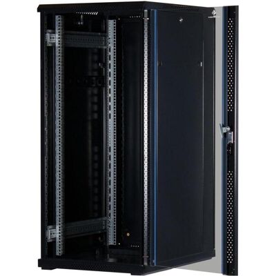 Rockstable 19" 27 HE 600x800x1400mm (19 Zoll Rack), Serverschrank, Schwarz Rockstable 19" 27 HE 600x800x1400mm (19 Zoll Rack), Serverschrank, Schwarz