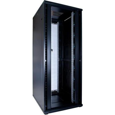 Dsit 42 HE 48,30cm (19"") Serverschrank, mit perforierten Doppelflügeltüren vorne und hinten (BxTxH) 800x (42 HE, 19 Zoll Rack), Serverschrank, Schwarz Dsit 42 HE 48,30cm (19"") Serverschrank, mit perforierten Doppelflügeltüren vorne und hinten (BxTxH) 800x (42 HE, 19 Zoll Rack), Serverschrank, Schwarz