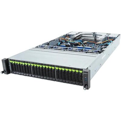 Gigabyte Rack Server R283-Z96 (rev. AAE1) 2U Dual Sockel SP5 R283-Z96-AAE1, Server Barebone Gigabyte Rack Server R283-Z96 (rev. AAE1) 2U Dual Sockel SP5 R283-Z96-AAE1, Server Barebone