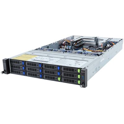 Gigabyte Barebone R283-Z94-AAV2 (Rev. 3.x) Rack Server 2U Dual Sockel SP5 6NR283Z94DR000ACV2, Server Barebone Gigabyte Barebone R283-Z94-AAV2 (Rev. 3.x) Rack Server 2U Dual Sockel SP5 6NR283Z94DR000ACV2, Server Barebone