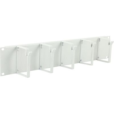 Lanview 2U 19" CABLE ORGANIZER PANEL, Serverschrank Zubehör, Weiss Lanview 2U 19" CABLE ORGANIZER PANEL, Serverschrank Zubehör, Weiss