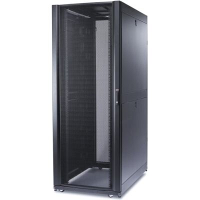 APC NetShelter SX 48U Wide x Deep Enclosure with Side Panels and Key(s) (48 HE, 19 Zoll Rack), Serverschrank, Schwarz, Grau APC NetShelter SX 48U Wide x Deep Enclosure with Side Panels and Key(s) (48 HE, 19 Zoll Rack), Serverschrank, Schwarz, Grau