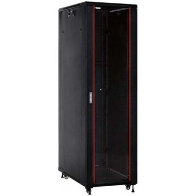 WP Rack & Cabling WP WPN-RNA-42808-BS 42U Rack Stand-alone Schwarz (42 HE, 19 Zoll Rack), Serverschrank, Schwarz WP Rack & Cabling WP WPN-RNA-42808-BS 42U Rack Stand-alone Schwarz (42 HE, 19 Zoll Rack), Serverschrank, Schwarz