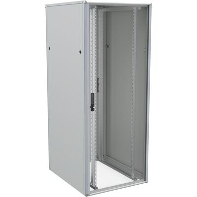 Enoc 19" Standschrank (10.86 HE, 19 Zoll Rack), Serverschrank, Grau Enoc 19" Standschrank (10.86 HE, 19 Zoll Rack), Serverschrank, Grau