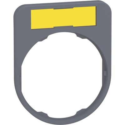 Schneider Electric Schildträger 40x50mm, unbeschriftet ZBYF4101C0, Serverschrank Zubehör, Grau Schneider Electric Schildträger 40x50mm, unbeschriftet ZBYF4101C0, Serverschrank Zubehör, Grau