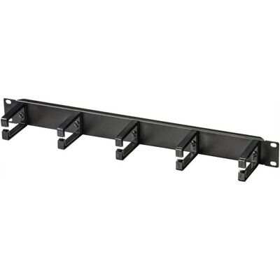 Renkforce 1HE Server-Rack Kabelmanagement, 5 Ringe, Serverschrank Zubehör, Schwarz Renkforce 1HE Server-Rack Kabelmanagement, 5 Ringe, Serverschrank Zubehör, Schwarz