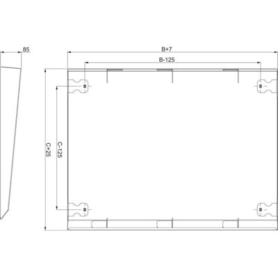 APC Regenhaube L x B H 1200 400 85 mm Stahl Grau RAL 7035, Serverschrank Zubehör, Grau APC Regenhaube L x B H 1200 400 85 mm Stahl Grau RAL 7035, Serverschrank Zubehör, Grau