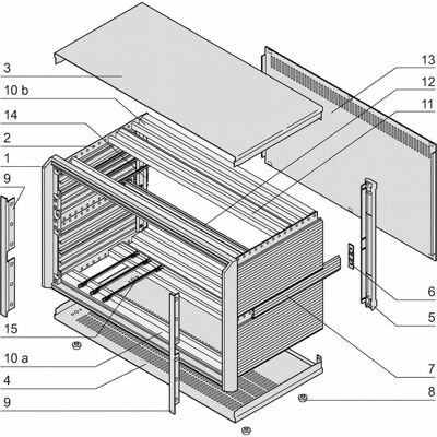 Schroff PROPAC PRO GEH. 42TE 386T - Rack-Zubehör, Serverschrank Zubehör Schroff PROPAC PRO GEH. 42TE 386T - Rack-Zubehör, Serverschrank Zubehör