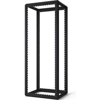 Schroff GESTELL 42HE 2000H 600B 800T RAL7021 (42 HE, 19 Zoll Rack), Serverschrank, Schwarz, Grau Schroff GESTELL 42HE 2000H 600B 800T RAL7021 (42 HE, 19 Zoll Rack), Serverschrank, Schwarz, Grau