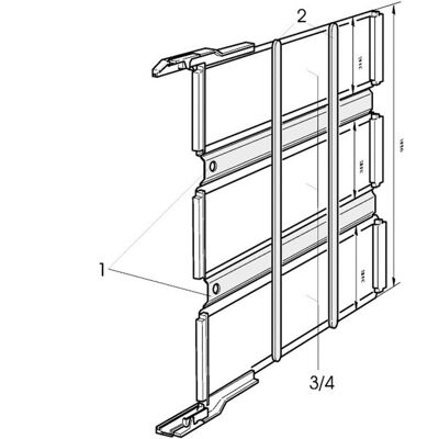 Schroff ZWISCHENSTUECK 220MM M.SCHR., Serverschrank Zubehör Schroff ZWISCHENSTUECK 220MM M.SCHR., Serverschrank Zubehör