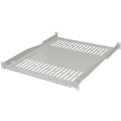 Silence Rack 19" Fachboden für Netzwerkschränke, Festeinbau, Tiefe 450 mm, 80 kg, lichtgrau RAL 7035, Serverschrank Zubehör, Grau Silence Rack 19" Fachboden für Netzwerkschränke, Festeinbau, Tiefe 450 mm, 80 kg, lichtgrau RAL 7035, Serverschrank Zubehör, Grau