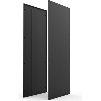 Schroff SEITENWAND 2000H 1000T 2X, Serverschrank Zubehör, Grau, Schwarz Schroff SEITENWAND 2000H 1000T 2X, Serverschrank Zubehör, Grau, Schwarz