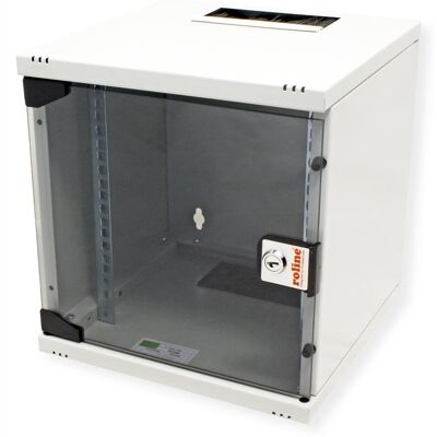 Roline 10-Zoll Wandgehäuse 6 HE (6 HE, 10 Zoll Rack), Serverschrank, Grau Roline 10-Zoll Wandgehäuse 6 HE (6 HE, 10 Zoll Rack), Serverschrank, Grau