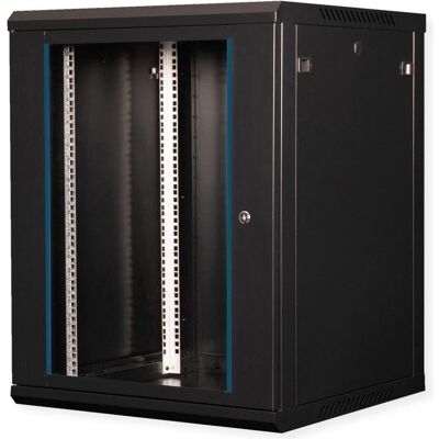 Value 19-Zoll Wandgehäuse 15HE 600x600mm schwarz, Bausatz (15 HE, 19 Zoll Rack), Serverschrank, Schwarz Value 19-Zoll Wandgehäuse 15HE 600x600mm schwarz, Bausatz (15 HE, 19 Zoll Rack), Serverschrank, Schwarz