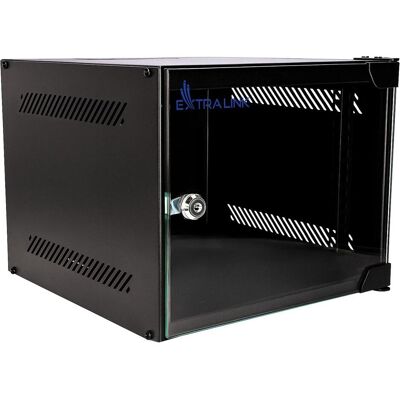 Extralink LITE 4U 10" 280X310 WANDBEHAUTER RACKMOUNT-SCHRANK SCHWARZ (4 HE, 10 Zoll Rack), Serverschrank, Schwarz Extralink LITE 4U 10" 280X310 WANDBEHAUTER RACKMOUNT-SCHRANK SCHWARZ (4 HE, 10 Zoll Rack), Serverschrank, Schwarz