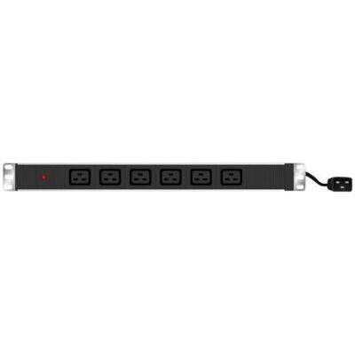Exertis Connect 19" PDU 6 x IEC19 Buchse im Alugehäuse 1HE, 3 x 1,5mm Kabel 2,5m, RAL 9005 schwarz kosteneffiziente, USV Zubehör Exertis Connect 19" PDU 6 x IEC19 Buchse im Alugehäuse 1HE, 3 x 1,5mm Kabel 2,5m, RAL 9005 schwarz kosteneffiziente, USV Zubehör