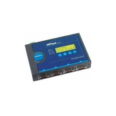 Moxa NPORT DEVICE SERVER 12-48VDC, Netzwerk Adapter, Schwarz Moxa NPORT DEVICE SERVER 12-48VDC, Netzwerk Adapter, Schwarz