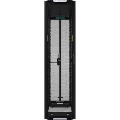 HPE P9K46A#001 (42 HE, 19 Zoll Rack), Serverschrank, Silber, Schwarz HPE P9K46A#001 (42 HE, 19 Zoll Rack), Serverschrank, Silber, Schwarz