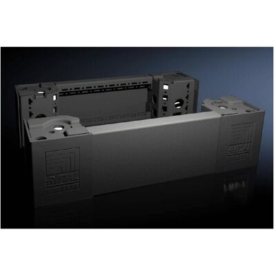 Rittal VX - Rack-Sockelblenden - vorne und hinten - RAL 9005 (Packung mit 2), Serverschrank Zubehör, Schwarz Rittal VX - Rack-Sockelblenden - vorne und hinten - RAL 9005 (Packung mit 2), Serverschrank Zubehör, Schwarz