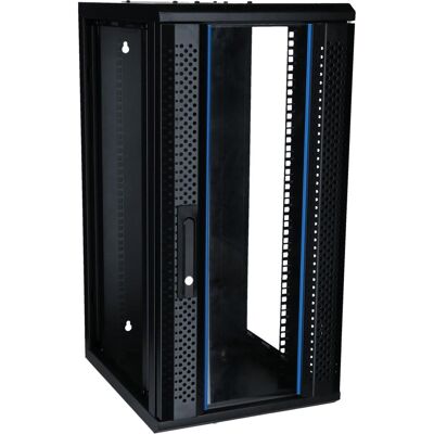 Dsit 15 HE, 10” Serverschrank, mit Glastür, (BxTxH) 370x450x752mm (15 HE, 10 Zoll Rack), Serverschrank, Schwarz Dsit 15 HE, 10” Serverschrank, mit Glastür, (BxTxH) 370x450x752mm (15 HE, 10 Zoll Rack), Serverschrank, Schwarz