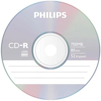 Philips CR7D5NB00/00 (100x), Optischer Datenträger Philips CR7D5NB00/00 (100x), Optischer Datenträger
