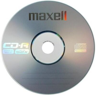 Maxell CD-R 80XL 52x 100 Pack (100x), Optischer Datenträger Maxell CD-R 80XL 52x 100 Pack (100x), Optischer Datenträger