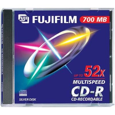 Fujifilm CD-R, 700MB, 52x, Jewel Case (1x), Optischer Datenträger Fujifilm CD-R, 700MB, 52x, Jewel Case (1x), Optischer Datenträger