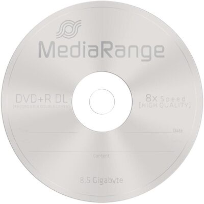 MediaRange Dvd+R (1x), Optischer Datenträger MediaRange Dvd+R (1x), Optischer Datenträger