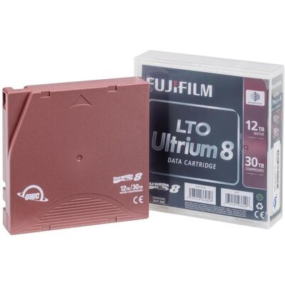 OWC Ultrium 8 LTO-8 Data Cartridge for Ultrium 8 (LTO-8) Drives (LTO, 12000 GB), Cartridge OWC Ultrium 8 LTO-8 Data Cartridge for Ultrium 8 (LTO-8) Drives (LTO, 12000 GB), Cartridge