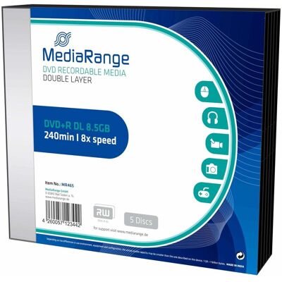 MediaRange Dvd+R (1x), Optischer Datenträger MediaRange Dvd+R (1x), Optischer Datenträger