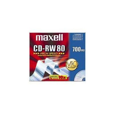 Maxell CD-RW 80Min 1-10x HighSpeed JC (e), Optischer Datenträger Maxell CD-RW 80Min 1-10x HighSpeed JC (e), Optischer Datenträger