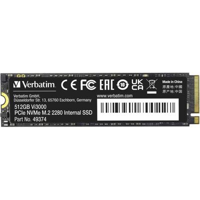 Verbatim Vi3000 (512 GB, M.2 2280), SSD Verbatim Vi3000 (512 GB, M.2 2280), SSD