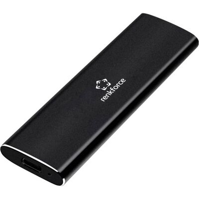 Renkforce Tragbare externe SSD 2 TB USB-C USB 3.2 Basic (2 TB), Externe SSD, Schwarz Renkforce Tragbare externe SSD 2 TB USB-C USB 3.2 Basic (2 TB), Externe SSD, Schwarz