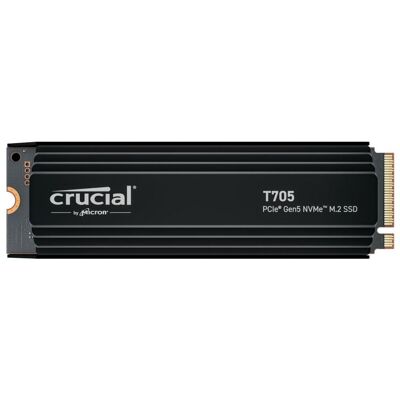Crucial T705 mit Kühlkörper (1000 GB, M.2 2280), SSD Crucial T705 mit Kühlkörper (1000 GB, M.2 2280), SSD