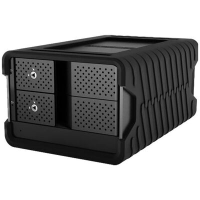 Glyph Blackbox PRO RAID 40TB, Enterprise Class, USB-C (3.1, Gen 2) (40 TB), Externe Festplatte, Schwarz Glyph Blackbox PRO RAID 40TB, Enterprise Class, USB-C (3.1, Gen 2) (40 TB), Externe Festplatte, Schwarz