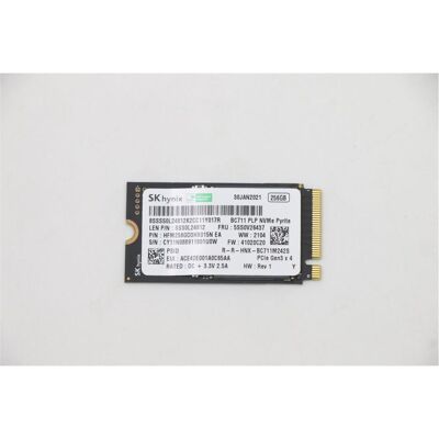 Lenovo SSD ASM 256G M.2 2242 PCIe3x4 (256 GB, M.2 2242), SSD Lenovo SSD ASM 256G M.2 2242 PCIe3x4 (256 GB, M.2 2242), SSD