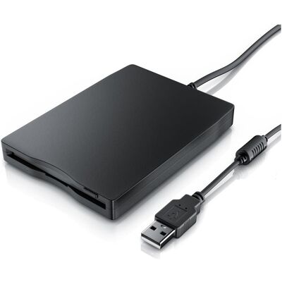 CSL - Slimline USB Floppy Disk Drive - 1,44MB - 3,5in - Diskettenlaufwerk CSL - Slimline USB Floppy Disk Drive - 1,44MB - 3,5in - Diskettenlaufwerk