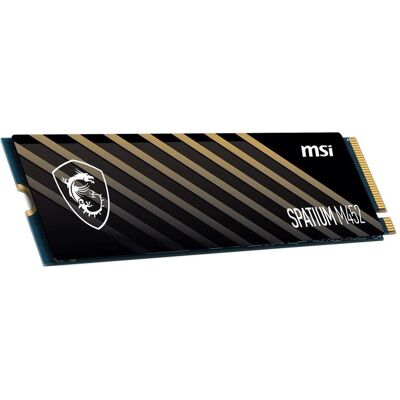 MSI SSD 500GB M.2 Gen4 Spatium M452 PCIe 4.0 3500/2600 TLC (500 GB, M.2, M.2 2280), SSD MSI SSD 500GB M.2 Gen4 Spatium M452 PCIe 4.0 3500/2600 TLC (500 GB, M.2, M.2 2280), SSD
