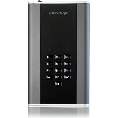 iStorage diskAshur DT2 256-bit 18TB FIPS (18 TB), Externe Festplatte, Schwarz iStorage diskAshur DT2 256-bit 18TB FIPS (18 TB), Externe Festplatte, Schwarz