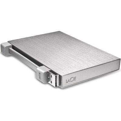 LaCie Rikiki Go, Silver (0.50 TB), Externe Festplatte, Silber LaCie Rikiki Go, Silver (0.50 TB), Externe Festplatte, Silber