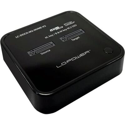 LC-Power USB3.2 Docking Station f.zwei NVMe-M.2-SSDs,USB-C, SSD + Festplatte Zubehör LC-Power USB3.2 Docking Station f.zwei NVMe-M.2-SSDs,USB-C, SSD + Festplatte Zubehör