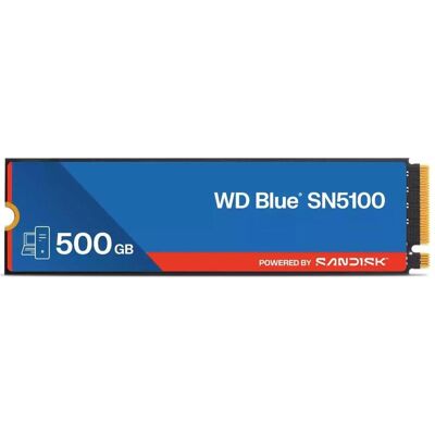 WD Blue SN5100 powered by SANDISK (500 GB, M.2, M.2 2280), SSD WD Blue SN5100 powered by SANDISK (500 GB, M.2, M.2 2280), SSD