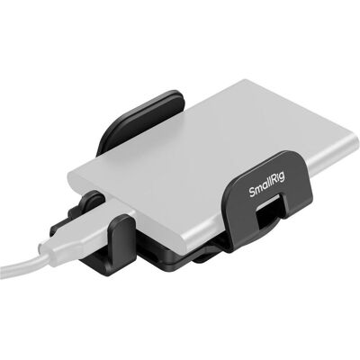 SmallRig 5196B Universal Mounting Clamp for External SSD, Video Zubehör, Schwarz SmallRig 5196B Universal Mounting Clamp for External SSD, Video Zubehör, Schwarz