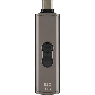 Transcend ESD330C (1 TB), Externe SSD, Grau Transcend ESD330C (1 TB), Externe SSD, Grau