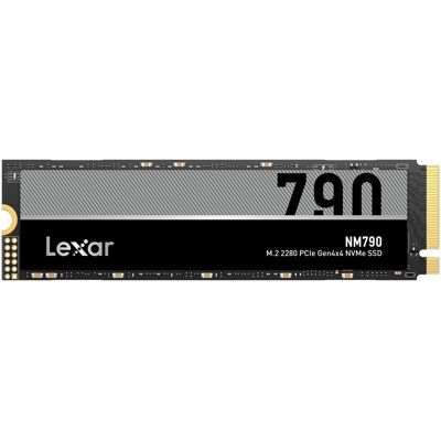 Lexar NM790 4TB M.2 2280 PCIe Gen 4x4 NVMe SSD (4000 GB, M.2 2280), SSD Lexar NM790 4TB M.2 2280 PCIe Gen 4x4 NVMe SSD (4000 GB, M.2 2280), SSD